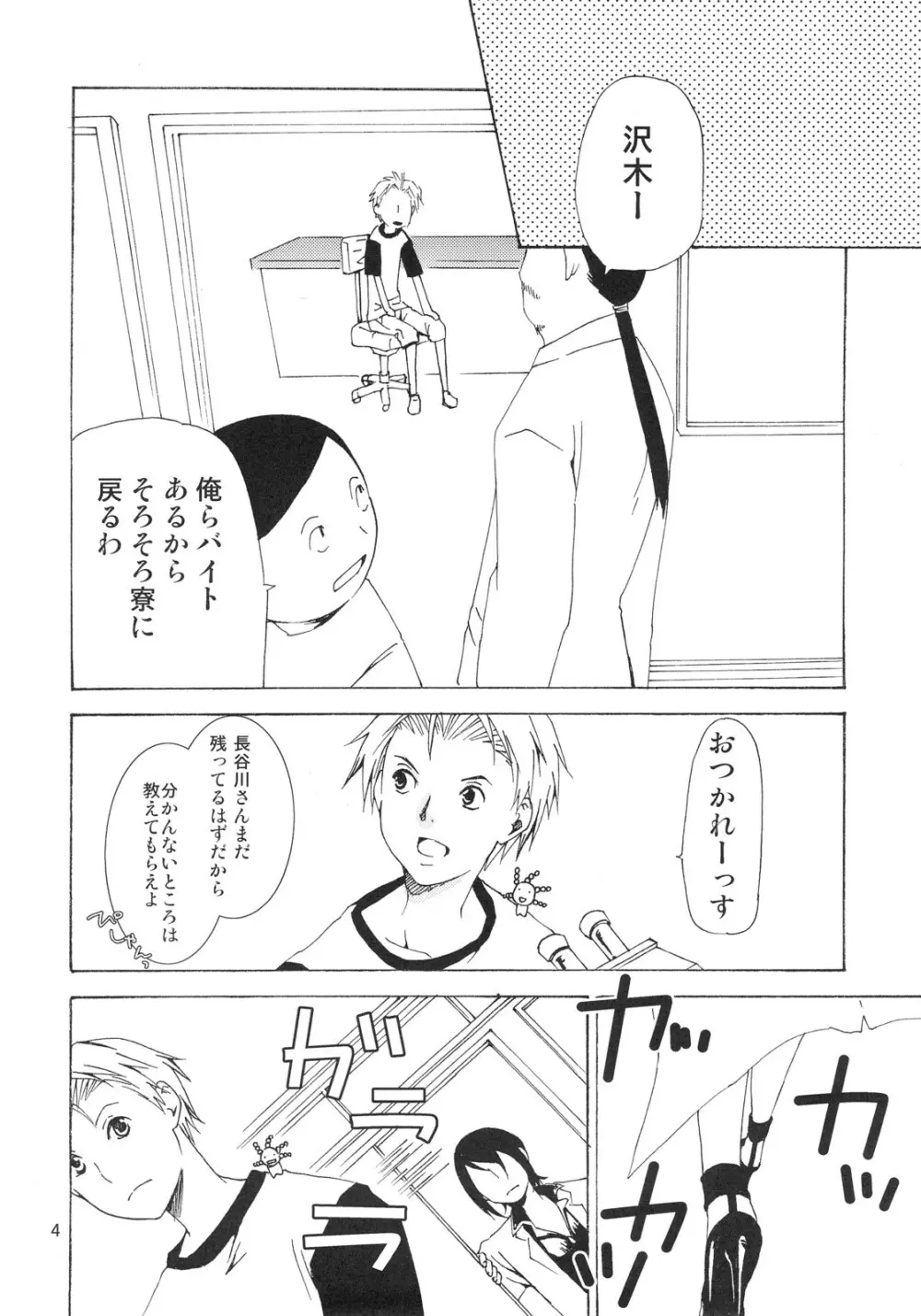 某農大の女王様 3ページ