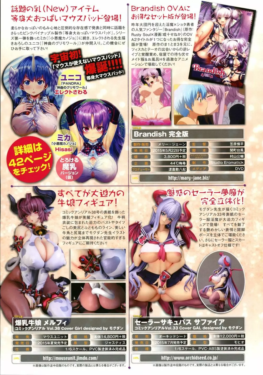 コミックアンリアル 2015年6月号 Vol.55 + Hisasiイラスト集 36ページ