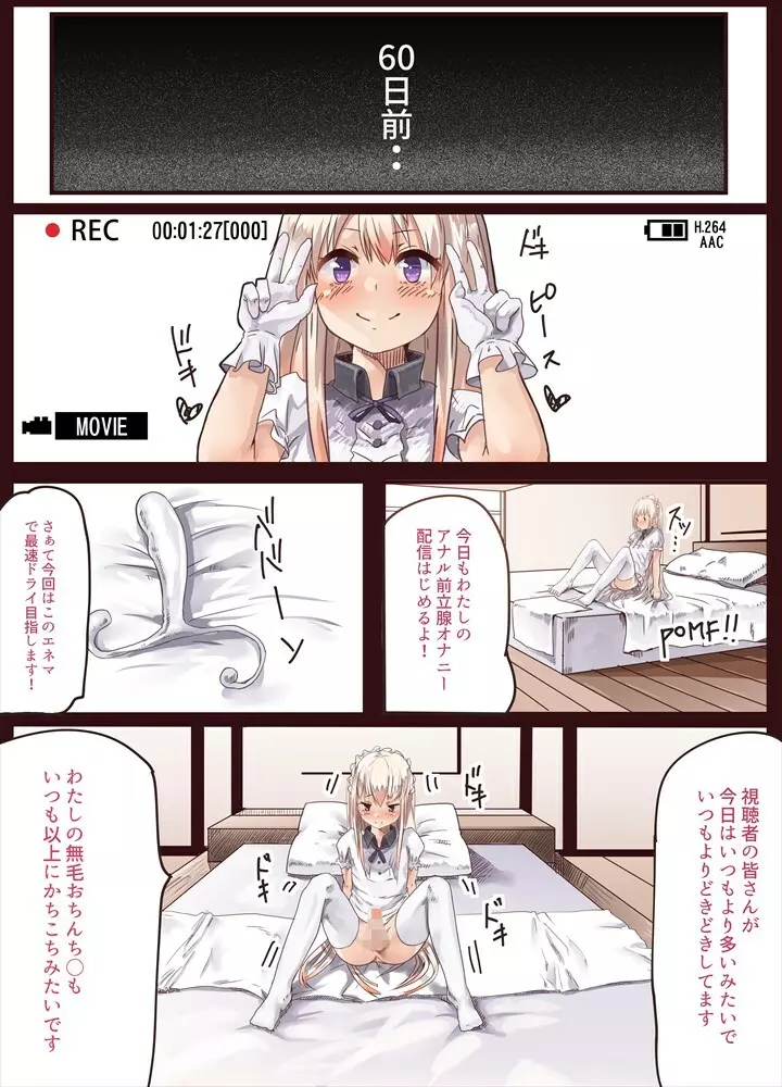 男の娘メイドのおしりせっくす日記vol.1 3ページ