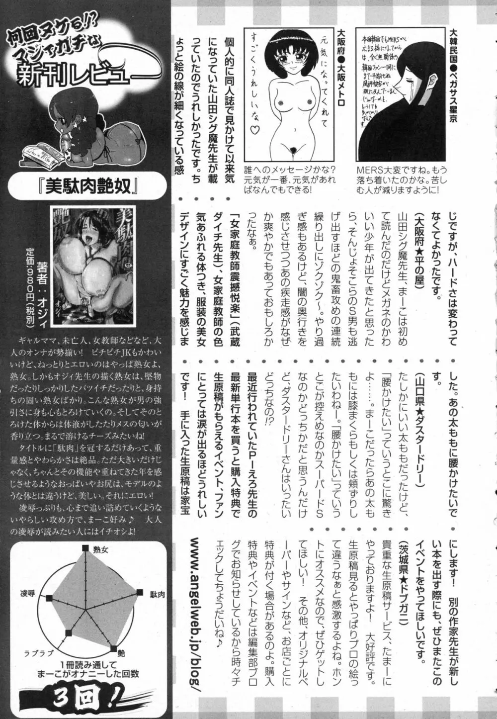 ANGEL 倶楽部 2015年9月号 461ページ