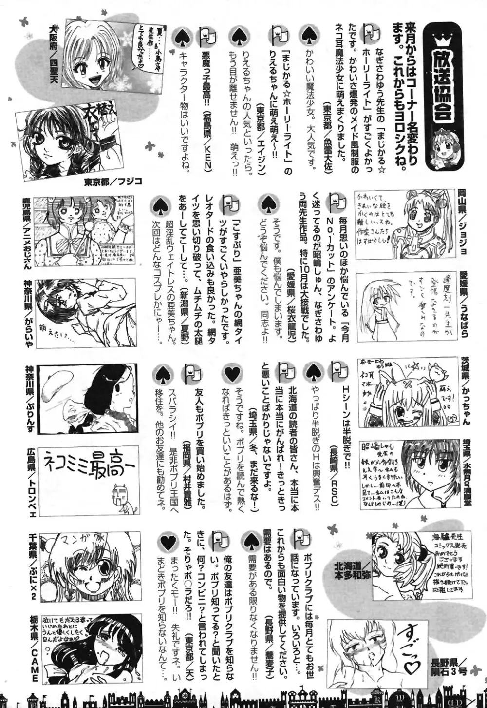 COMIC ポプリクラブ 2003年12月号 251ページ