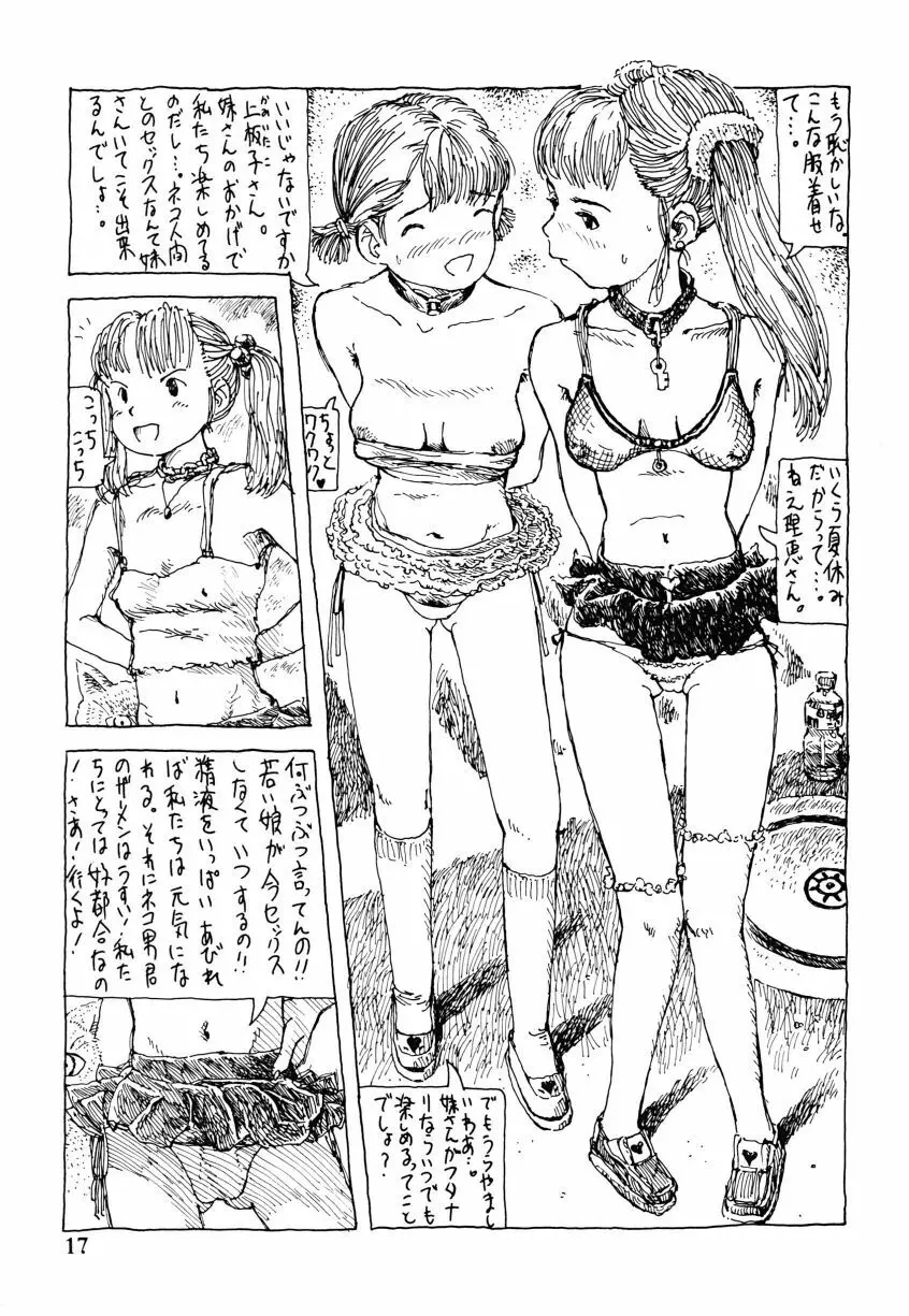 フタナリ姉妹とネコ人間Vol.1 17ページ