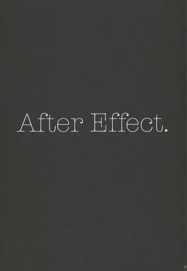 After Effect 4ページ