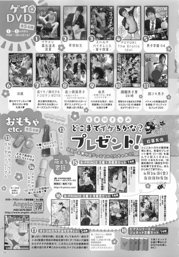 ボーイズピアス 2015年05月号 235ページ