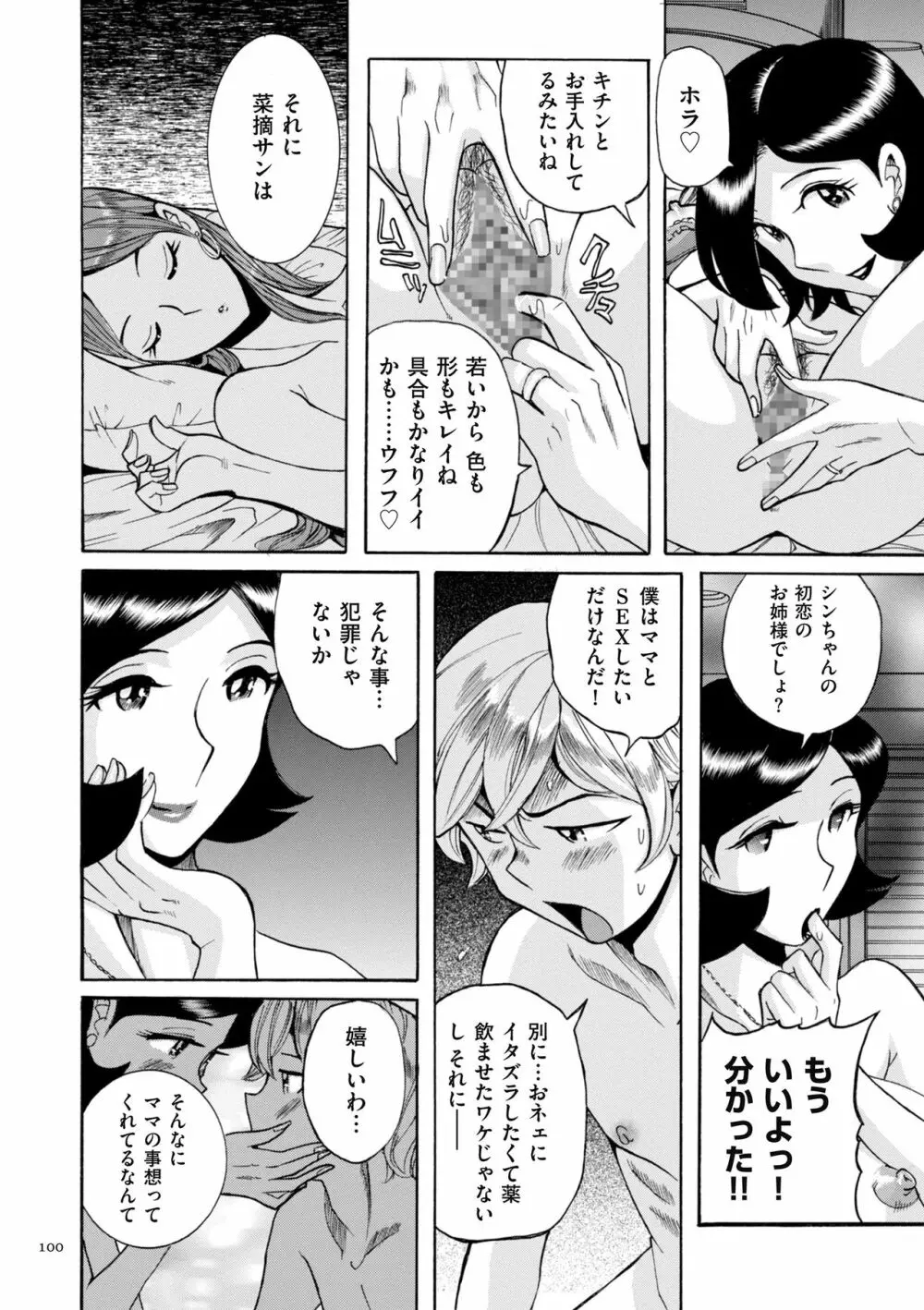 ニンフォママン 母子相姦ーママの子宮は僕のモノ 100ページ