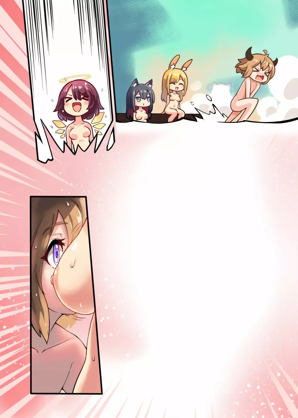 Doki Doki Penguin Bathroom Extras 7ページ