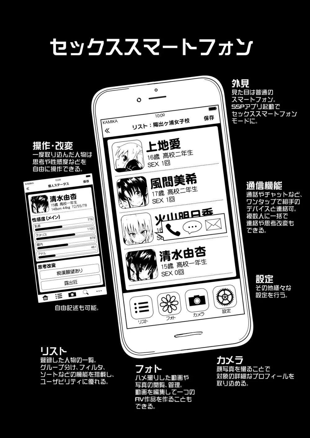 セックススマートフォン～ハーレム学園編総集編～ 31ページ