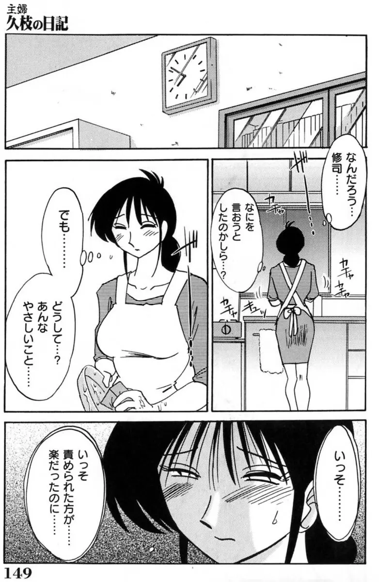 主婦久枝の日記 151ページ