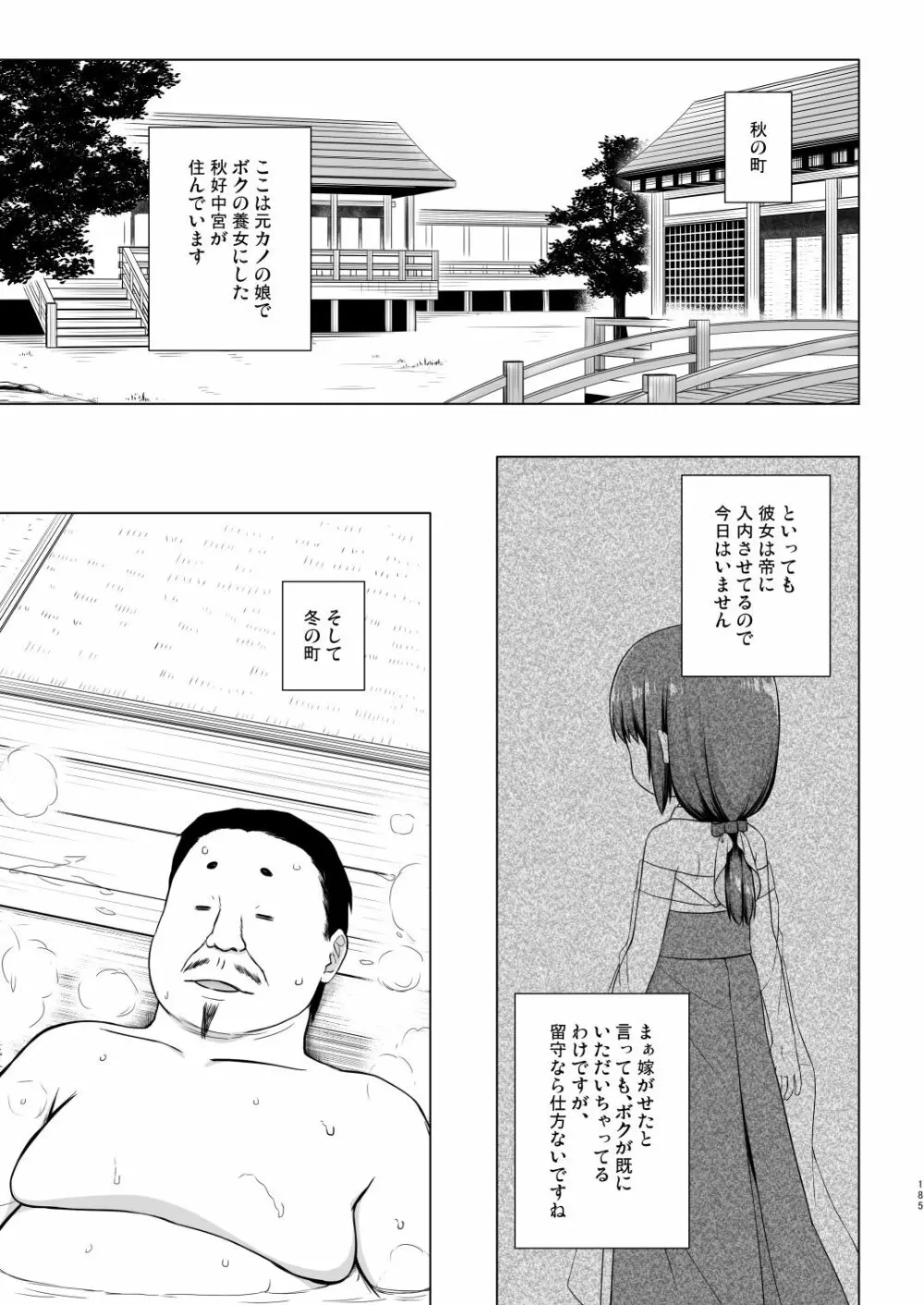 光の君のさがなき計画 185ページ