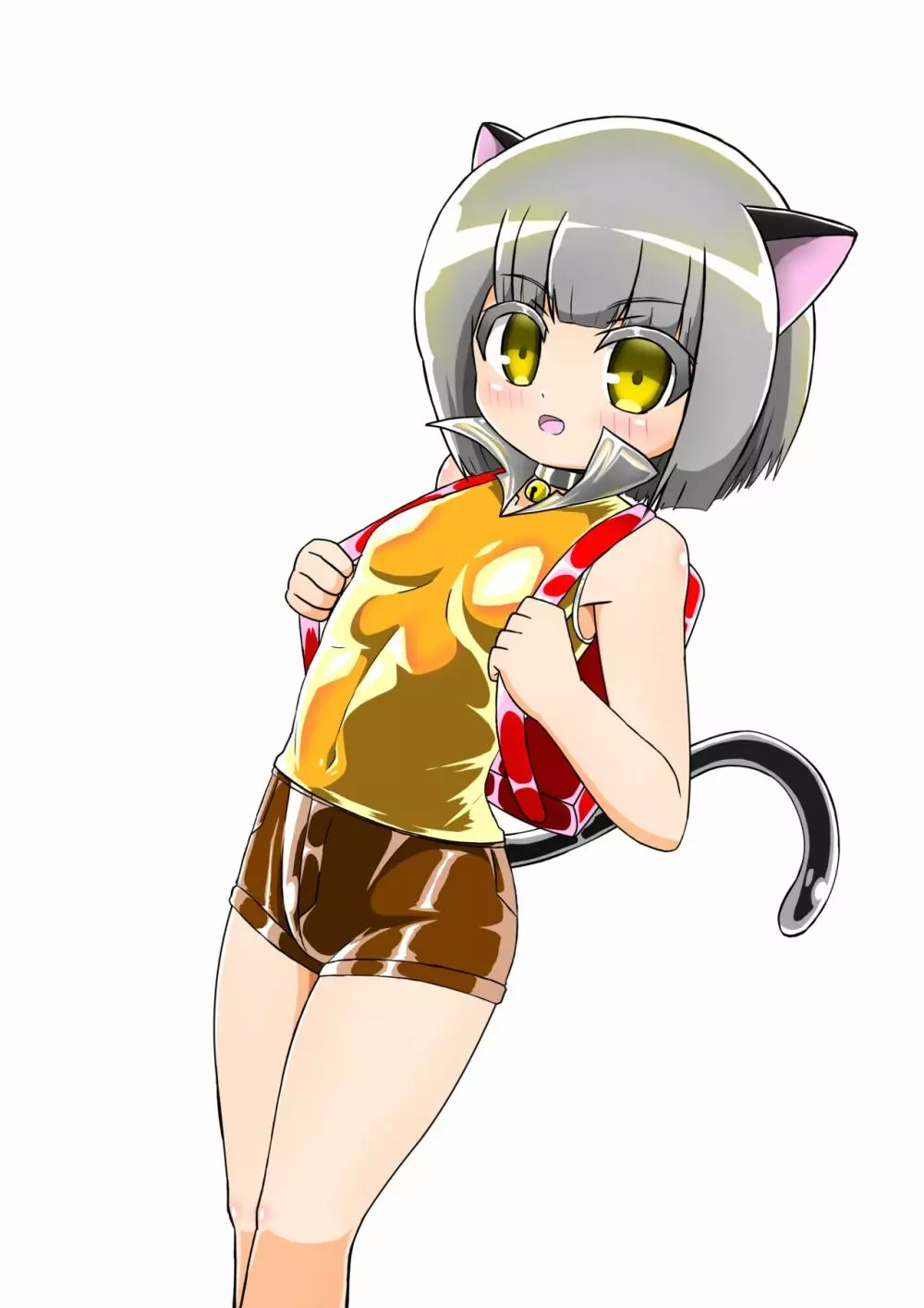 敗北洗脳ヒロイン キャットスーツちゃん 92ページ