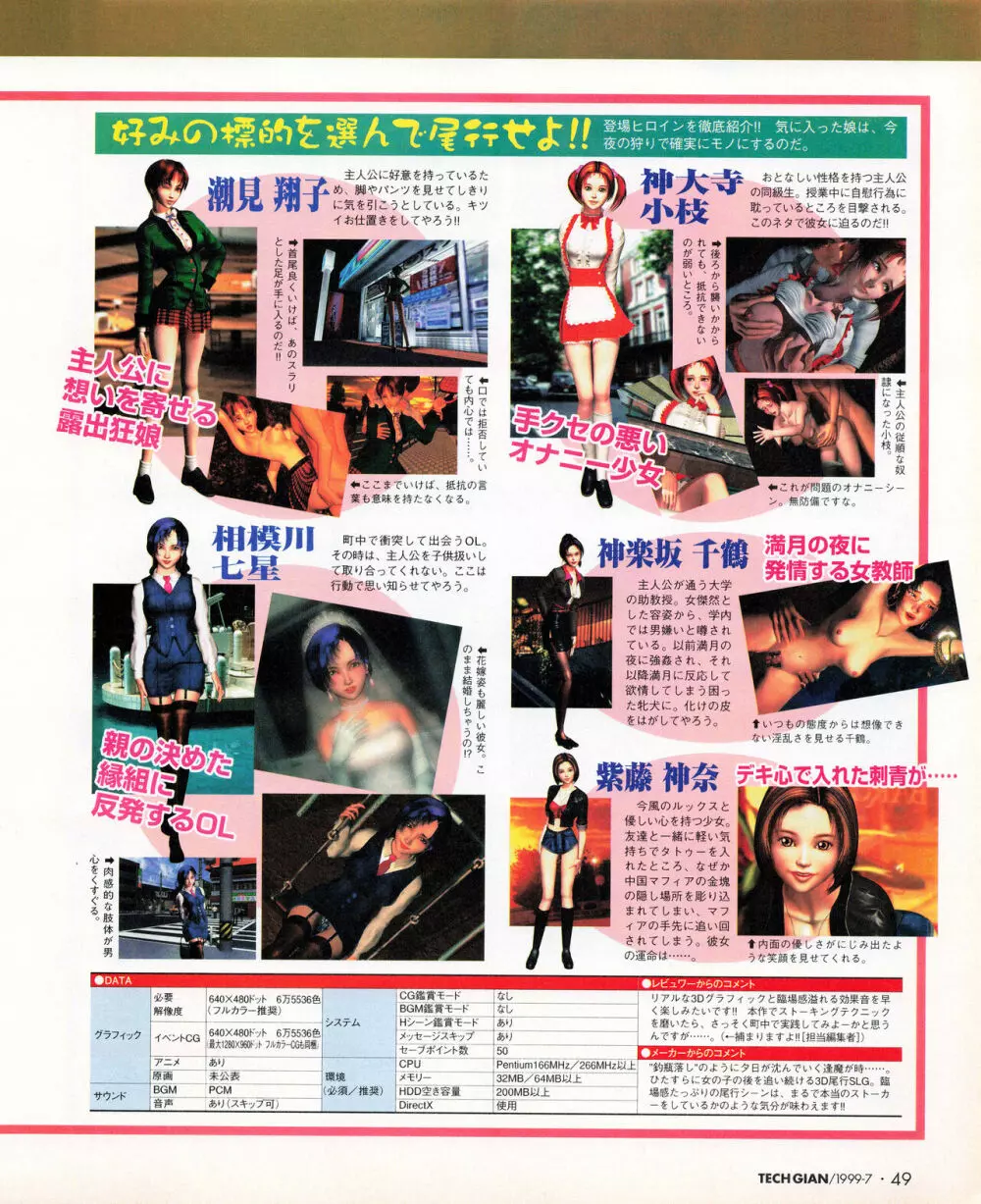 TECH GIAN (テックジャイアン) 1999年07月号 Vol.33 47ページ