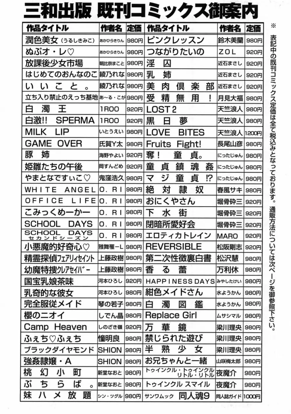 コミック・マショウ 2005年6月号 224ページ