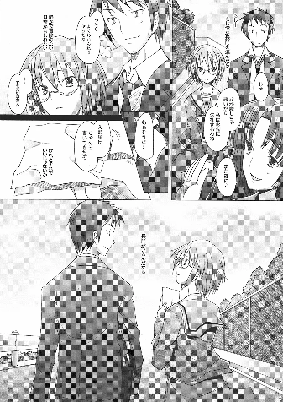 (COMIC1☆4) [琥珀亭 (堺はまち)] -if- (涼宮ハルヒの憂鬱) 28ページ