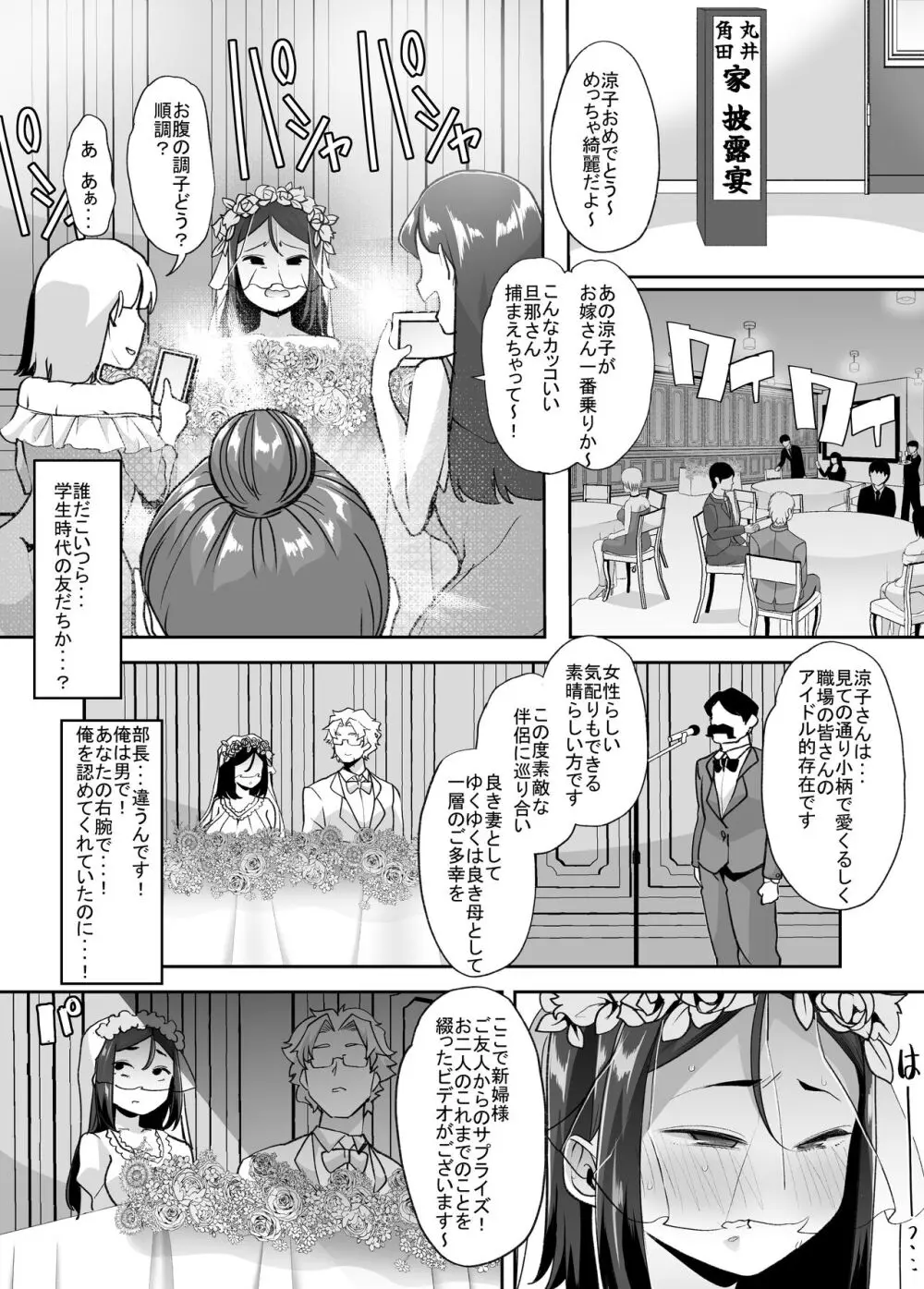 女体化した俺の屈辱人妻性活 28ページ