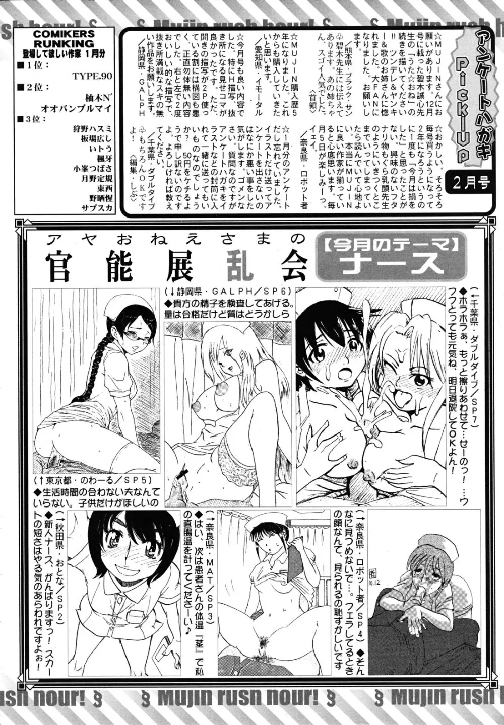 COMIC MUJIN 2011年3月号 662ページ