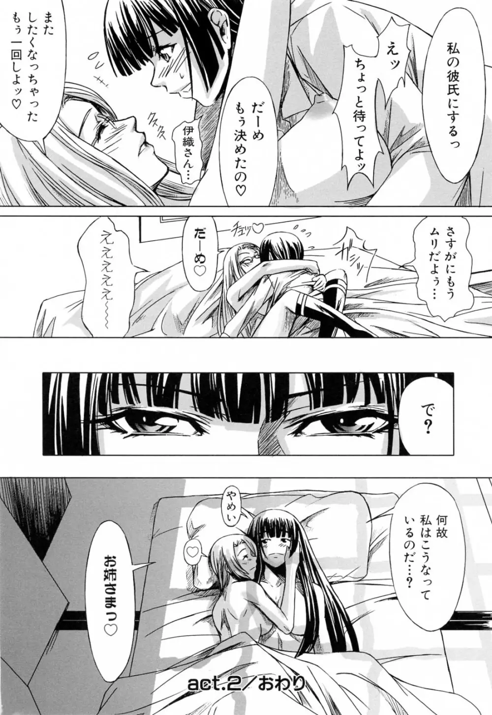 彼女と姉の二重螺旋 58ページ