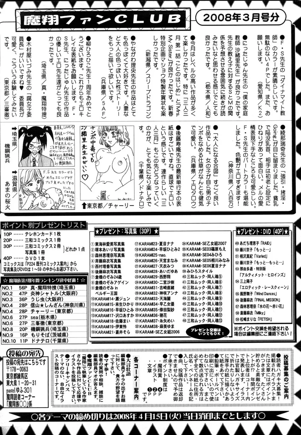 コミック・マショウ 2008年5月号 227ページ