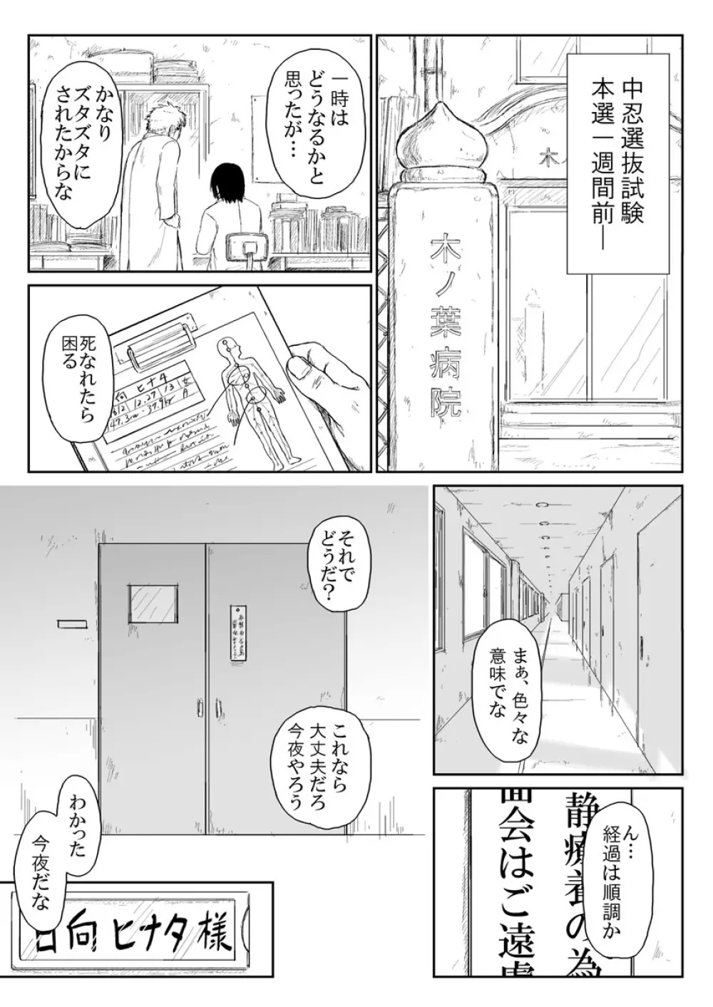 忍者依存症Vol.3 2ページ