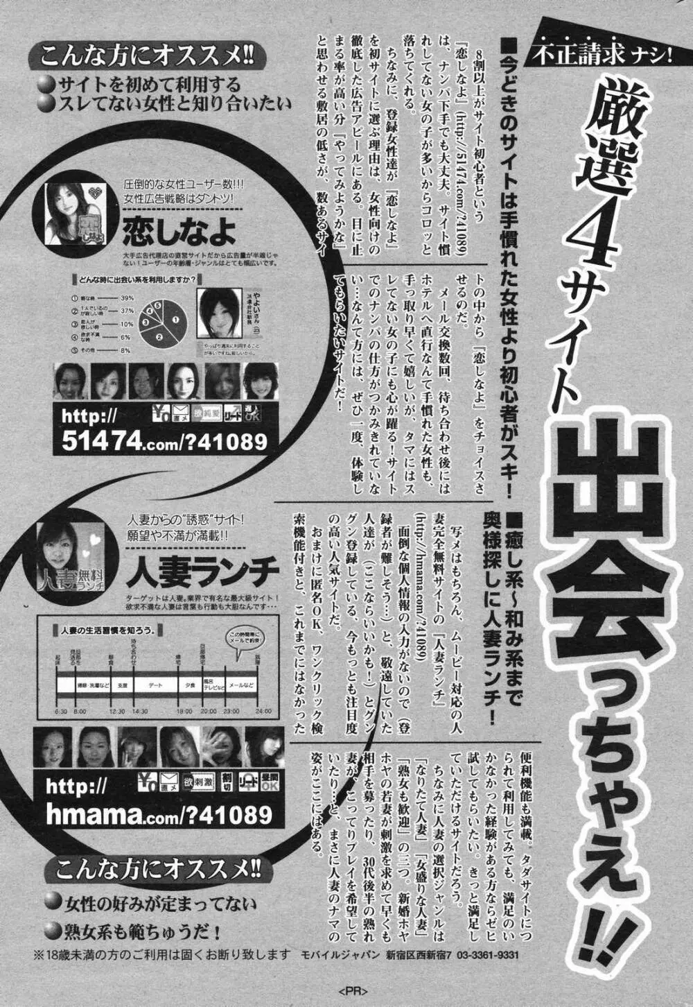 漫画ばんがいち 2008年2月号 255ページ