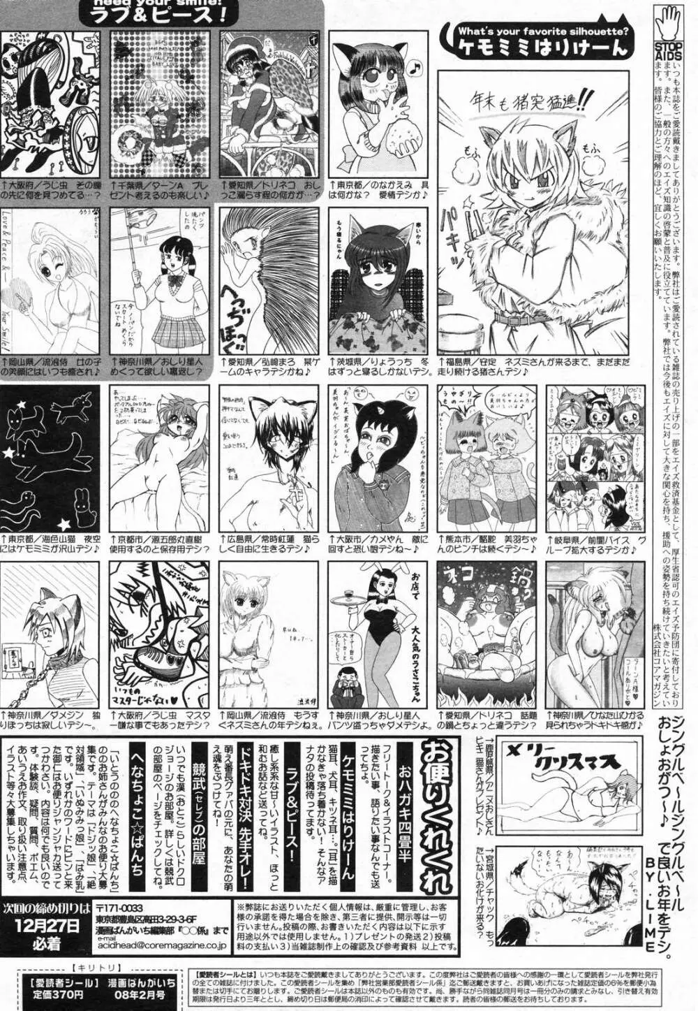 漫画ばんがいち 2008年2月号 262ページ