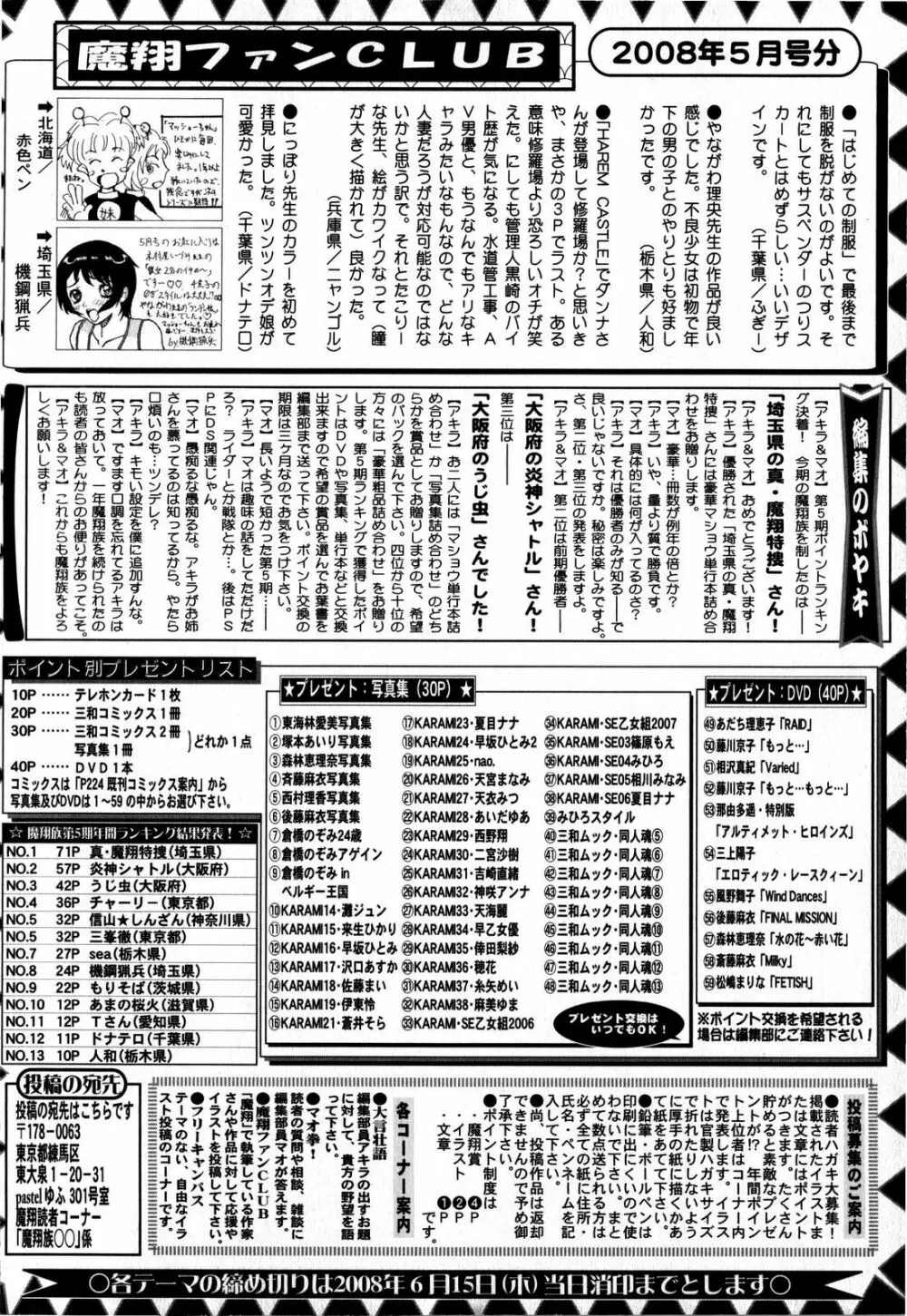 コミック・マショウ 2008年7月号 228ページ