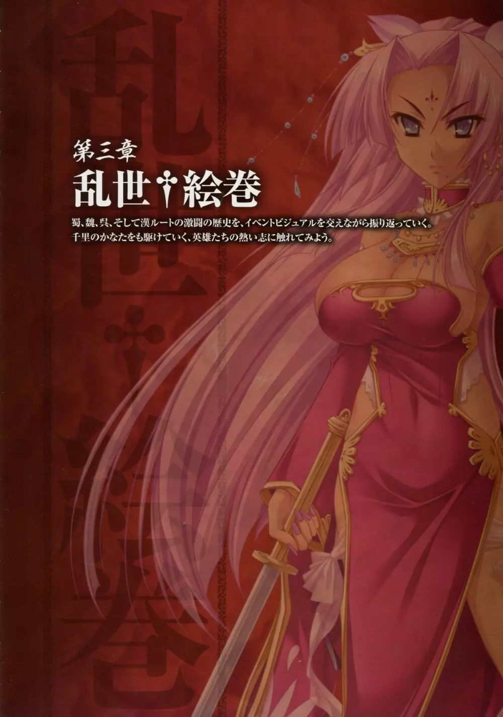 Shin-Koihime Musou Otome Ryouran Sangokushi Engi Perfect Visual Book 111ページ