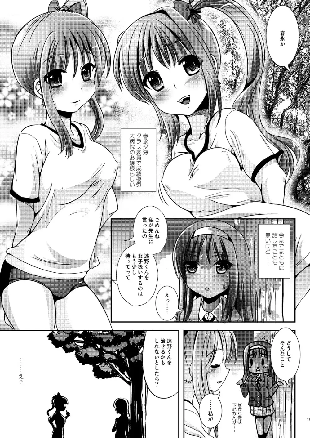 朝女な俺とふたなりっ娘お嬢様 前編 10ページ