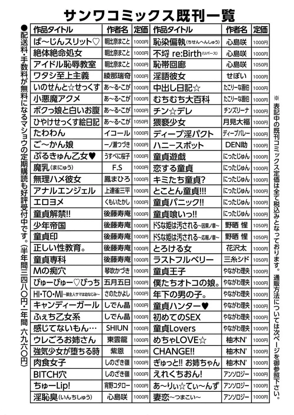 コミック・マショウ 2013年10月号 251ページ