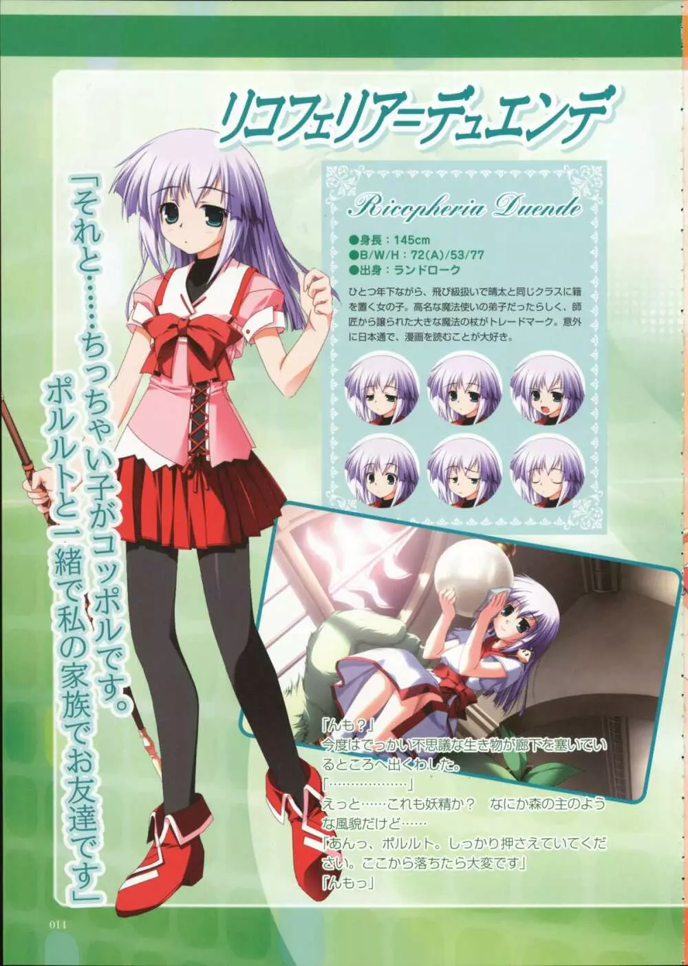 プリミティブリンク 初回特典 特製ビジュアルブック 17ページ