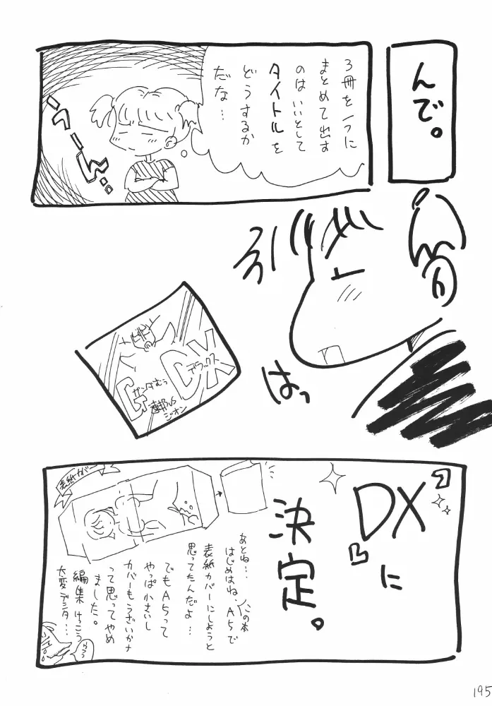 航海日誌DX 195ページ