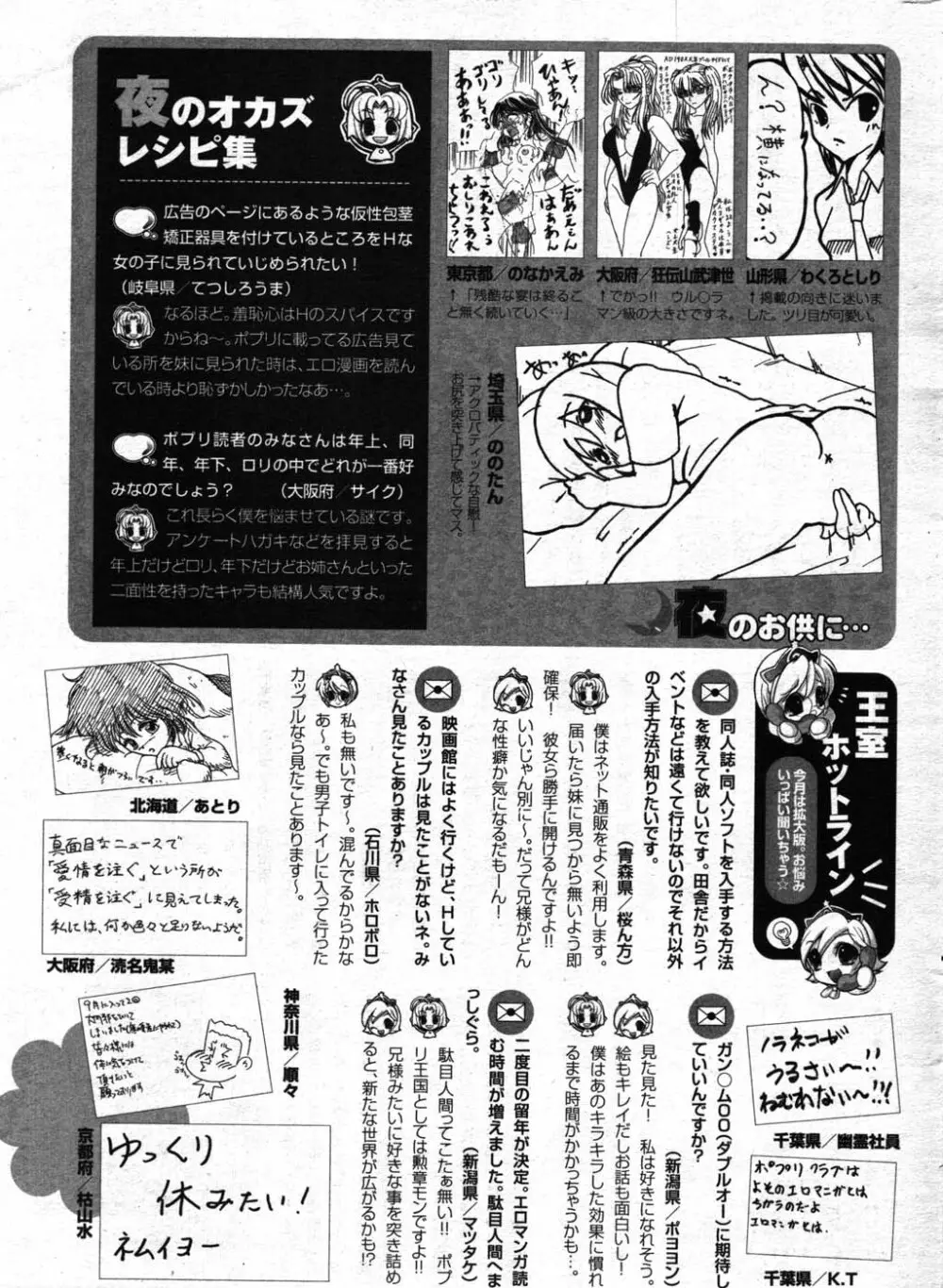 COMIC ポプリクラブ 2007年12月号 284ページ