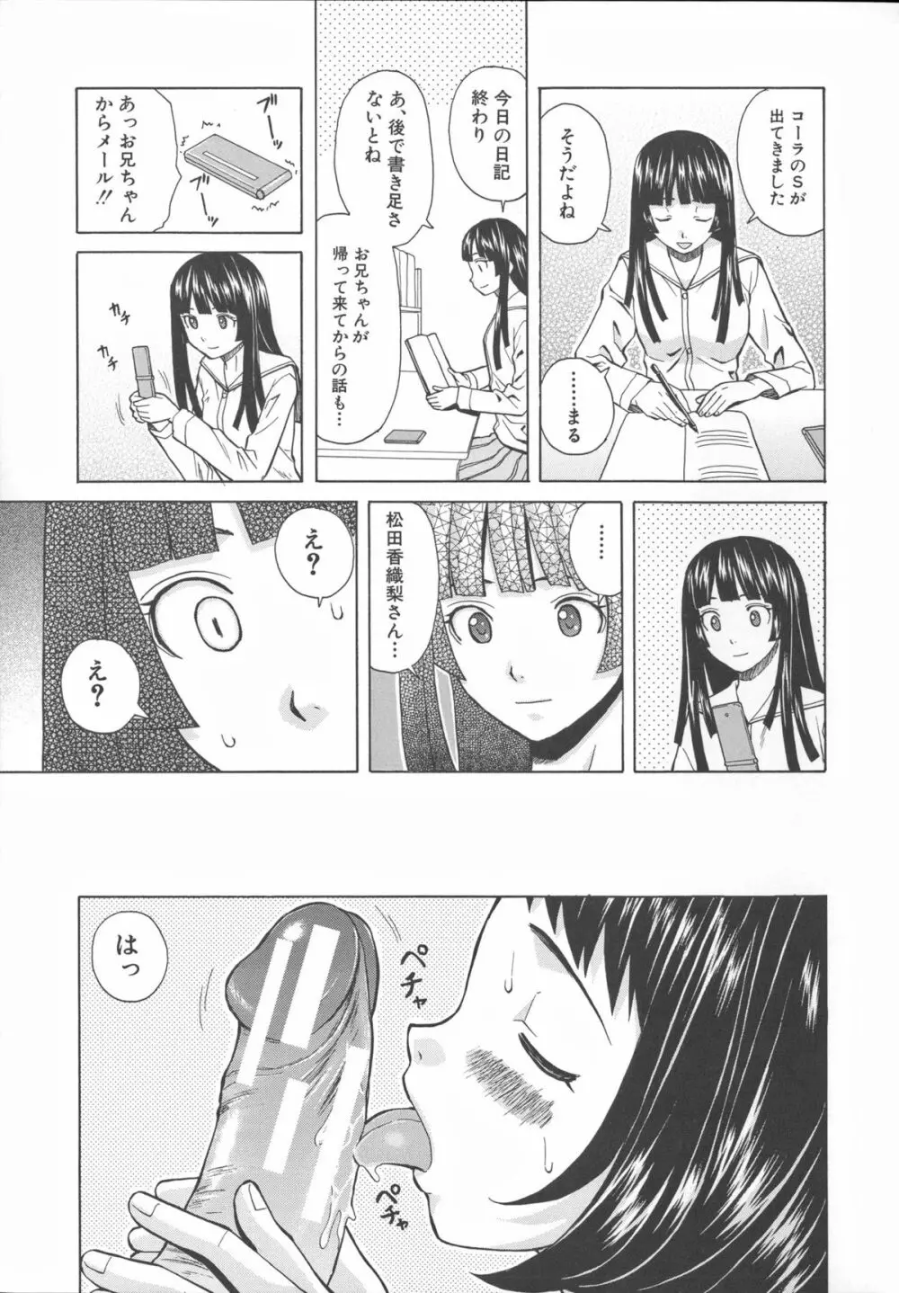 兄と妹の事情。 167ページ