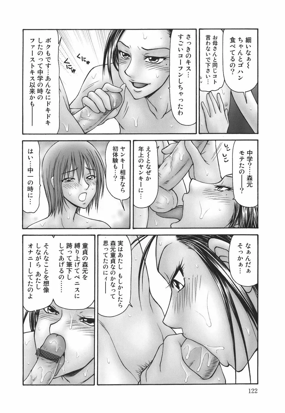 淑女の性器 121ページ