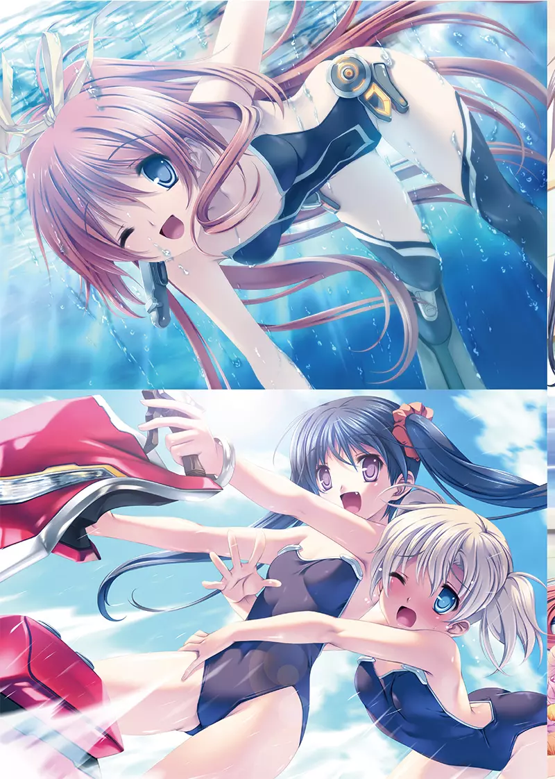 Dolphin Divers Preview Visual Fanbook 20ページ