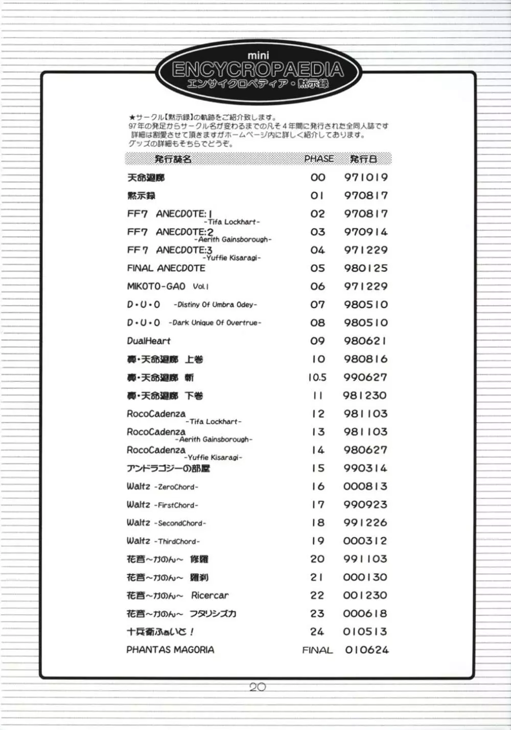 PhantasMagoria 19ページ