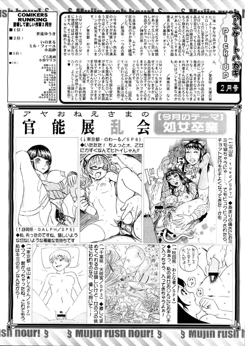 COMIC MUJIN 2013年4月号 716ページ