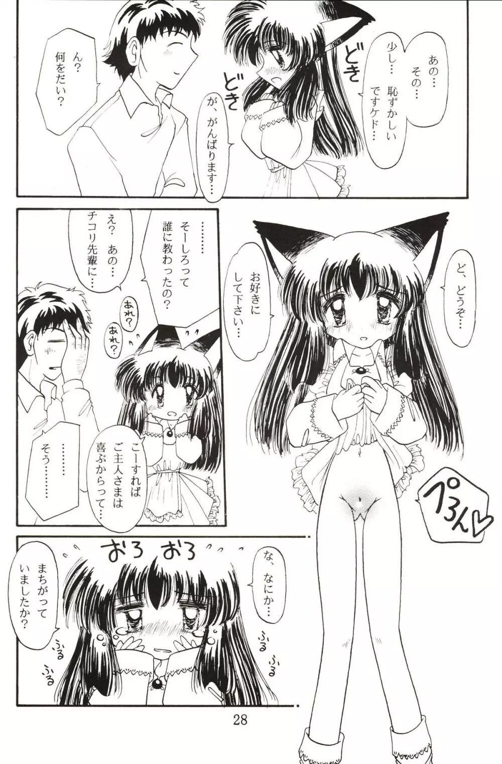 仔猫でチュッ 27ページ