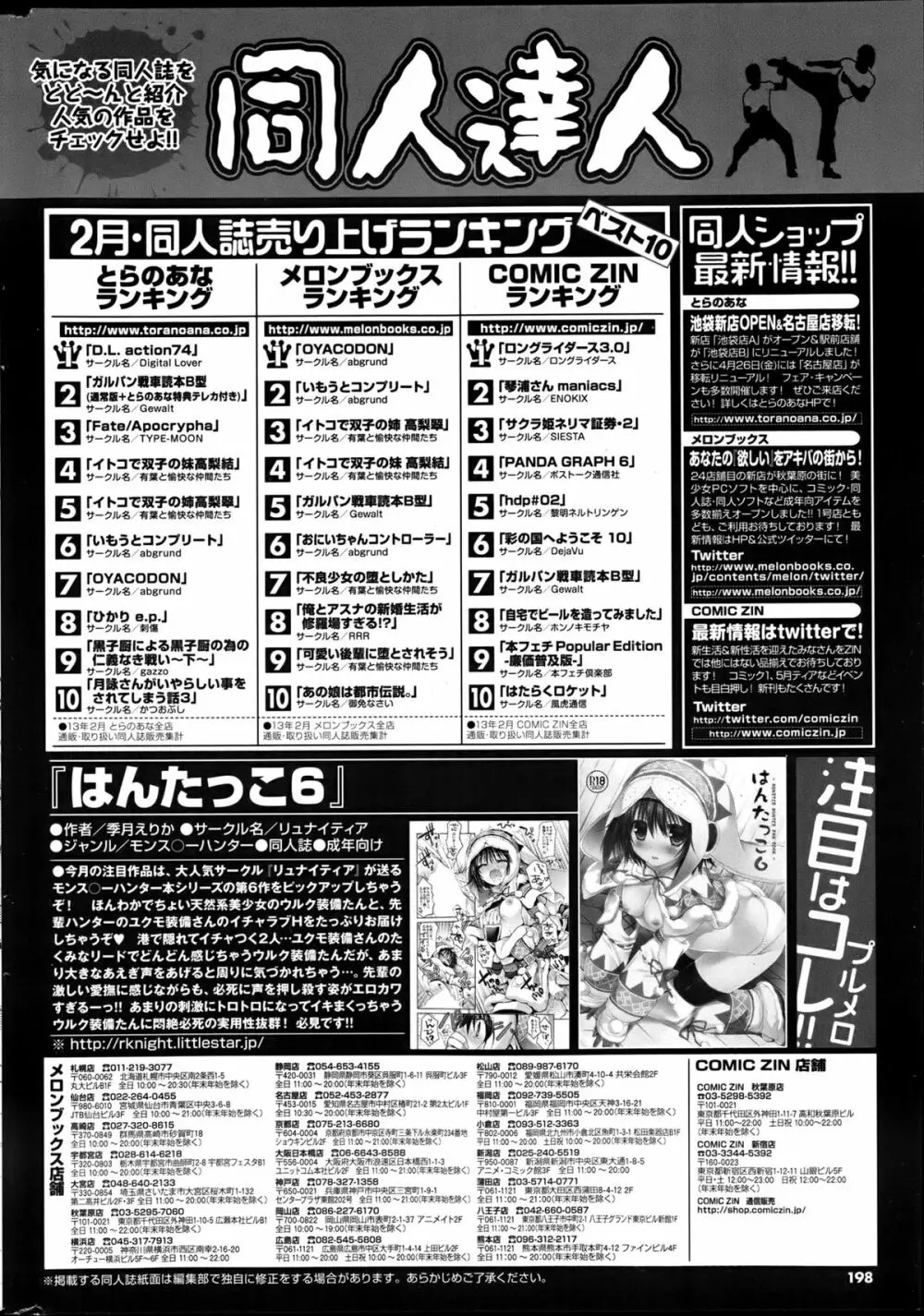 COMIC プルメロ 2013年6月号 197ページ