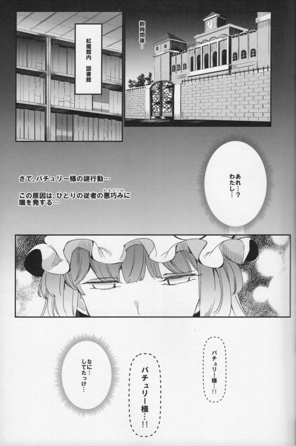 突然激イキパチュリー様 12ページ