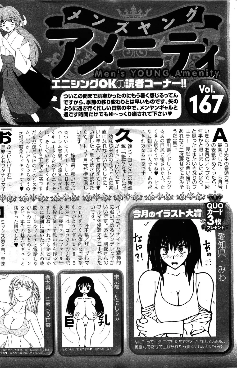 メンズヤング 2009年06月号 250ページ